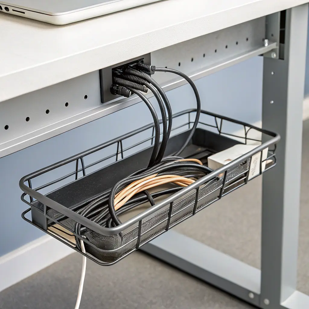 Under-Desk Cable Organizer